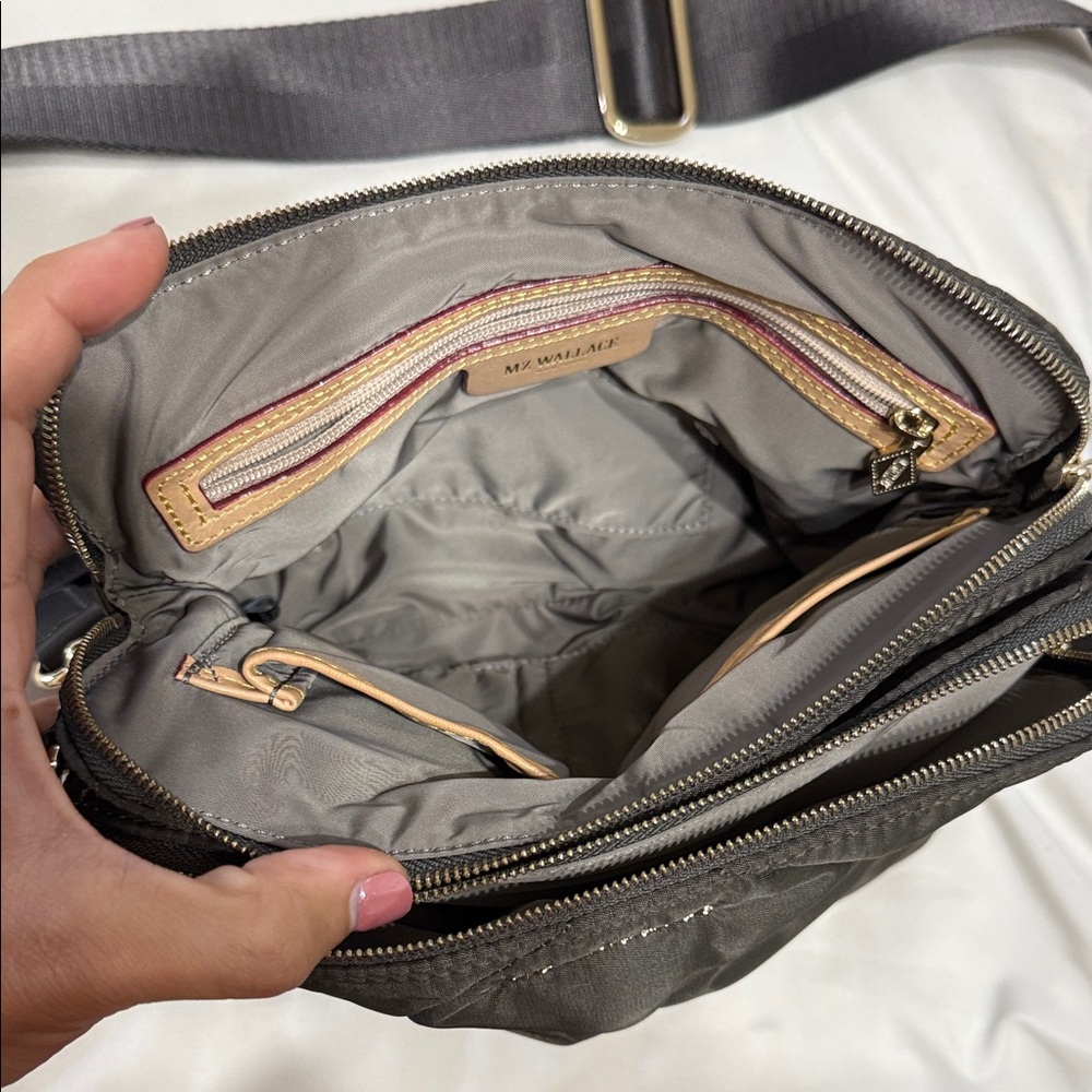 MZ Wallace Madison Bowery Crossbody Bag in Magnet - Picture 4 of 9